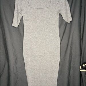 Fashion Nova Gray Dress